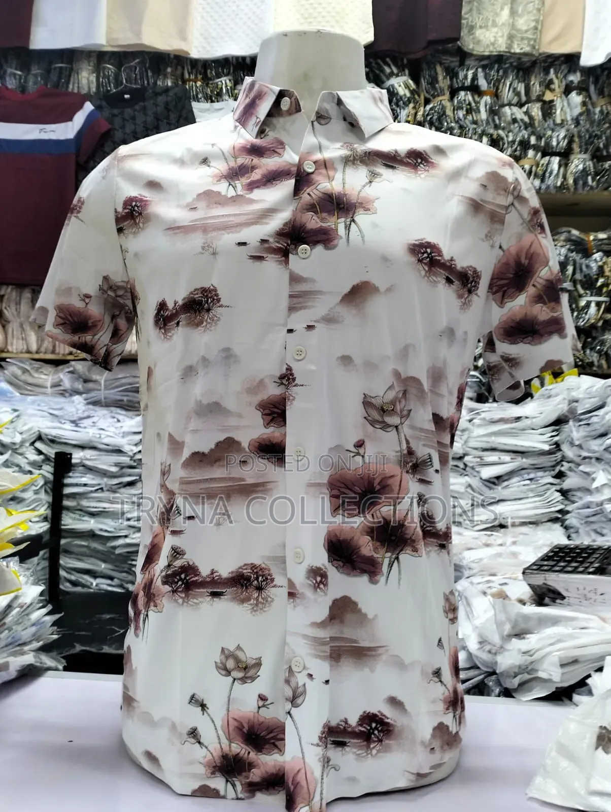 Floral Silk Shirts