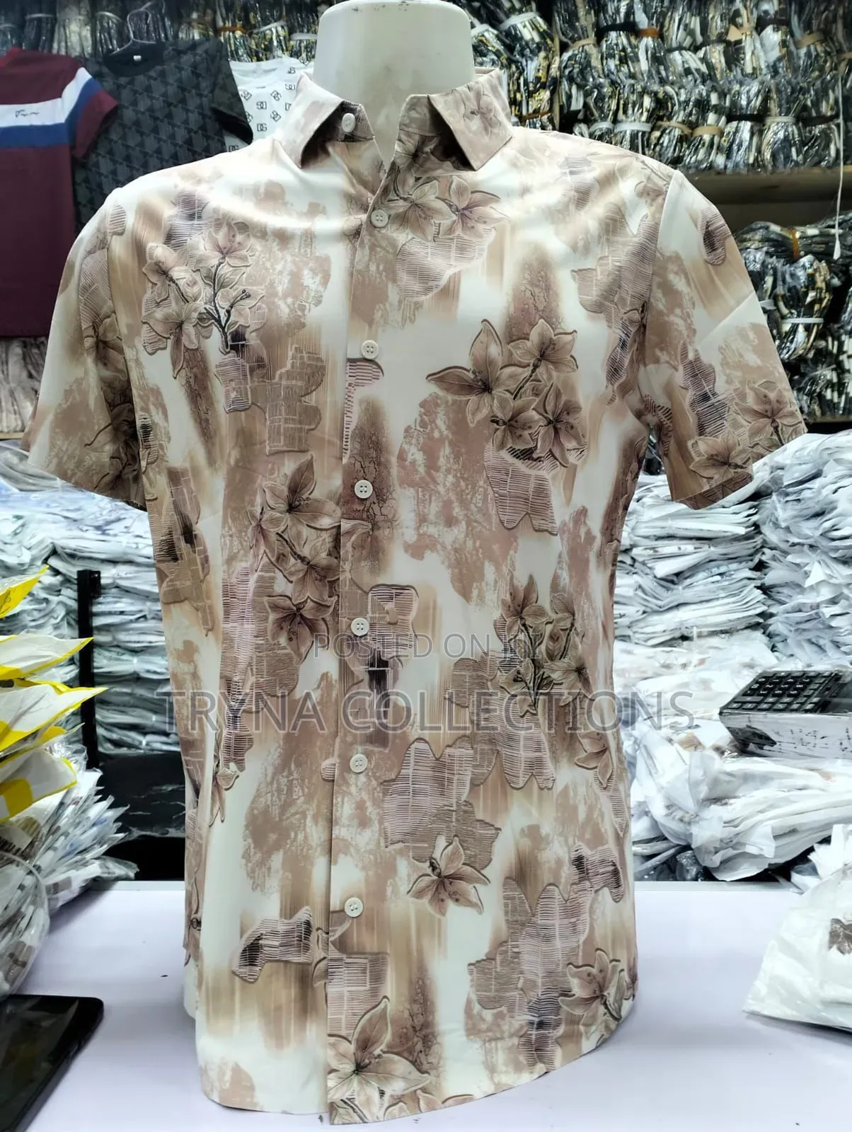 Floral Silk Shirts