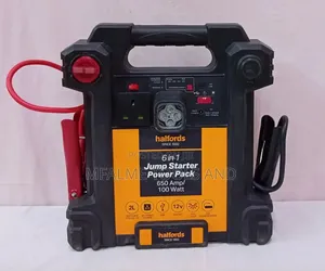 Ex-Uk Halfords 6-in-1 Jump Start Power Pack