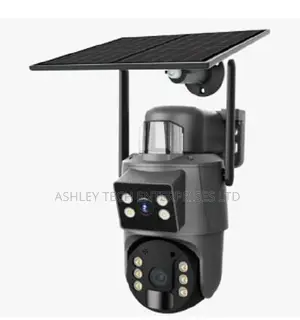 ^*UBOX 4MP Dual Lens Solar 4G Camera – Wireless PTZ Outdoor CCTV