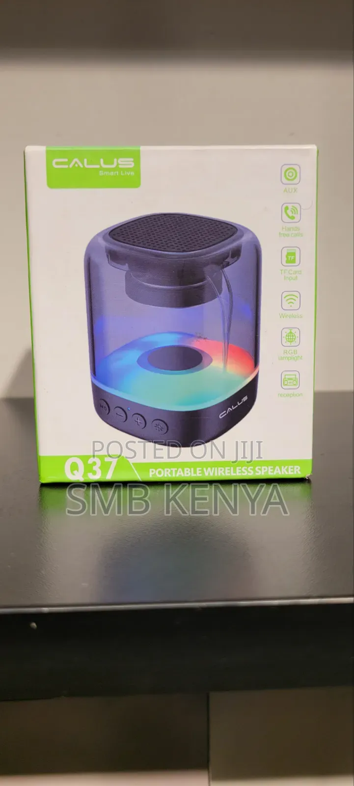 Mini Portable Wireless Speaker With Led Light-Q37