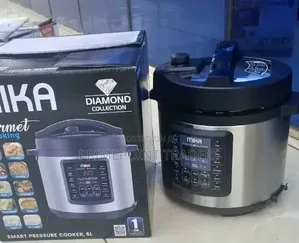 MIKA Smart Pressure Cooker 6 Litres for Fast Convenient Cooking