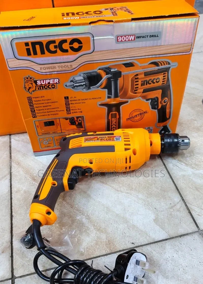 900W Impact Drill INGCO