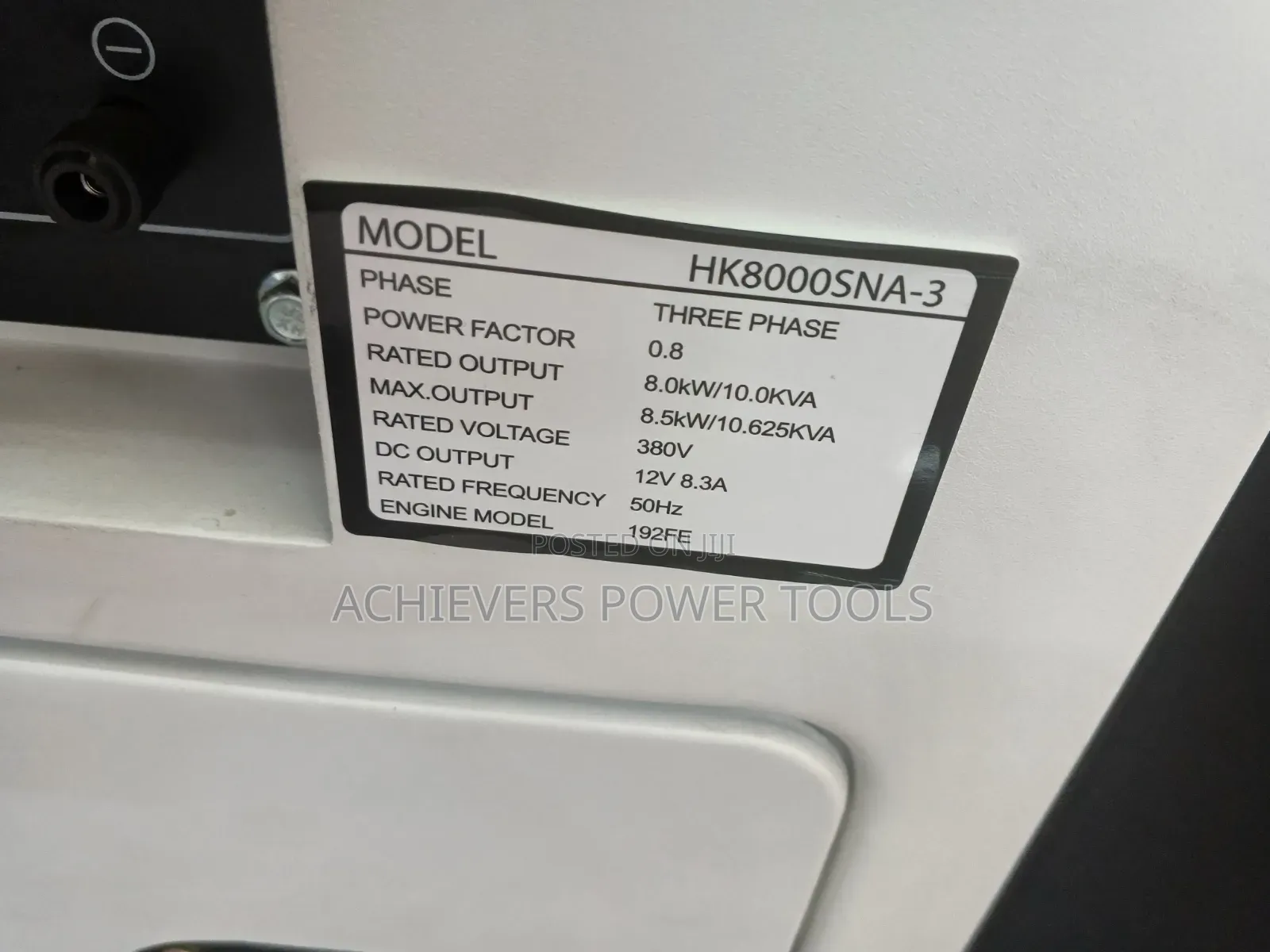 Hisaki 10kva KVA Generator Machine With ATS