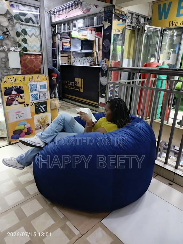 Fluffy Comfy Beanbag Seats - thumbnail 3