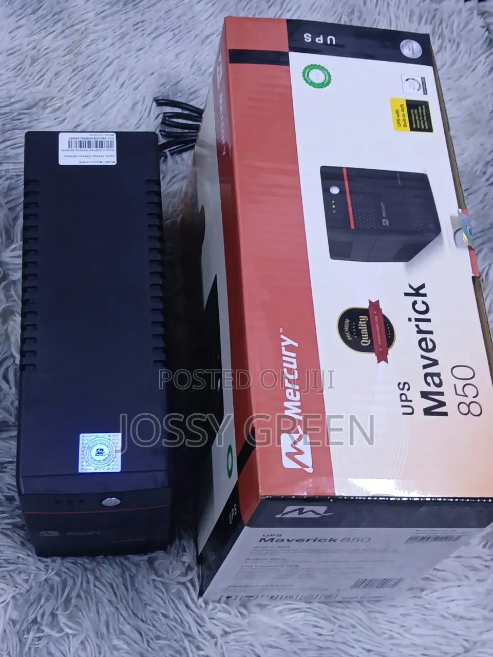 850 Backup Power Supply Mercury Maverick Ups