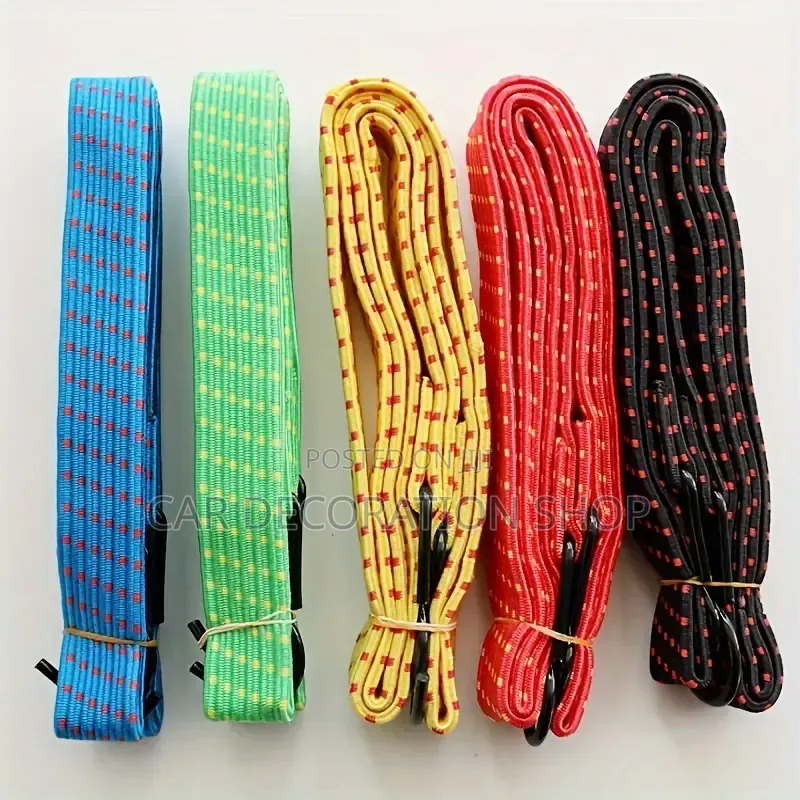 Elastic Nylon Bungee Straps 4 Securing Cargo and Luggage