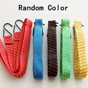 Luggage Elastic Binding Rope With Carbon Steel Hooks on Both Ends
