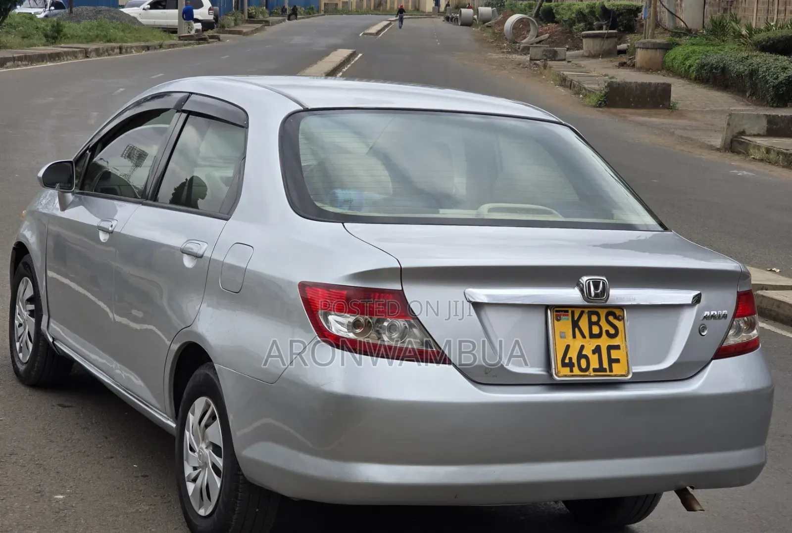 Honda Fit Aria 2006 Silver