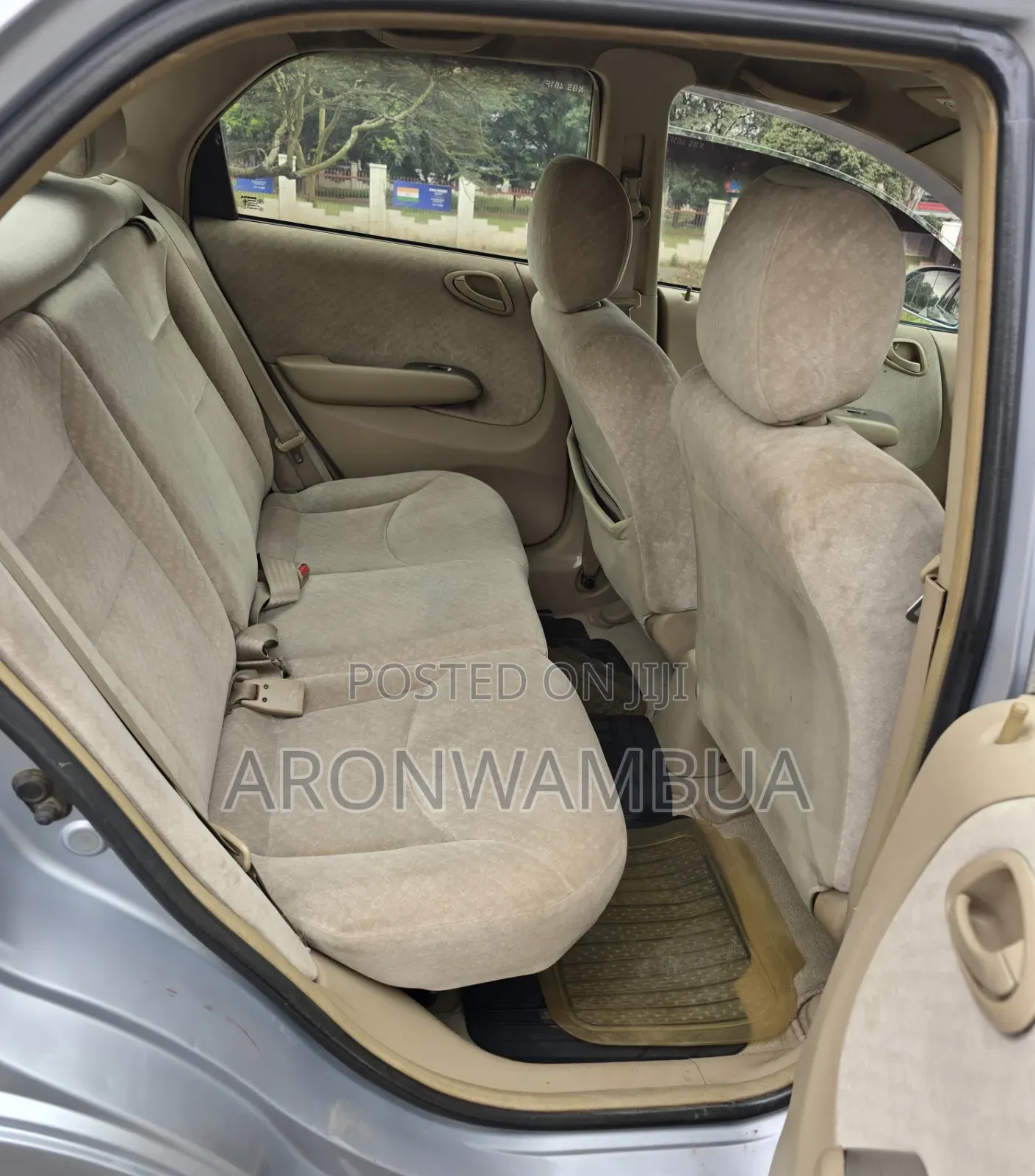 Honda Fit Aria 2006 Silver