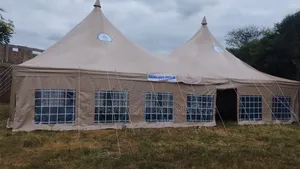 500 Seater Dome Tent- Cream