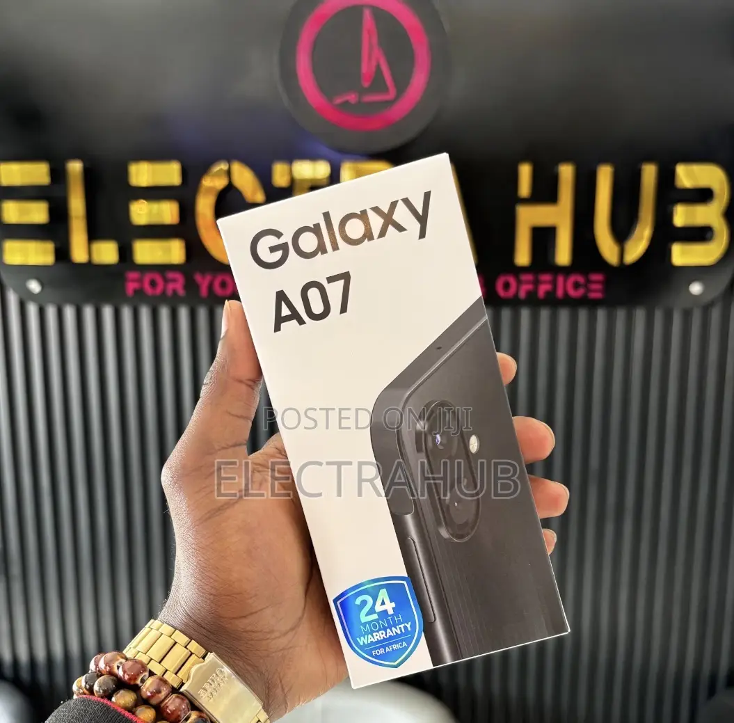 New Samsung Galaxy A07 4G 128 GB Black