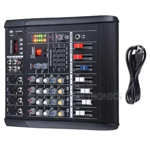 4 Channel Powered Audio Mixer