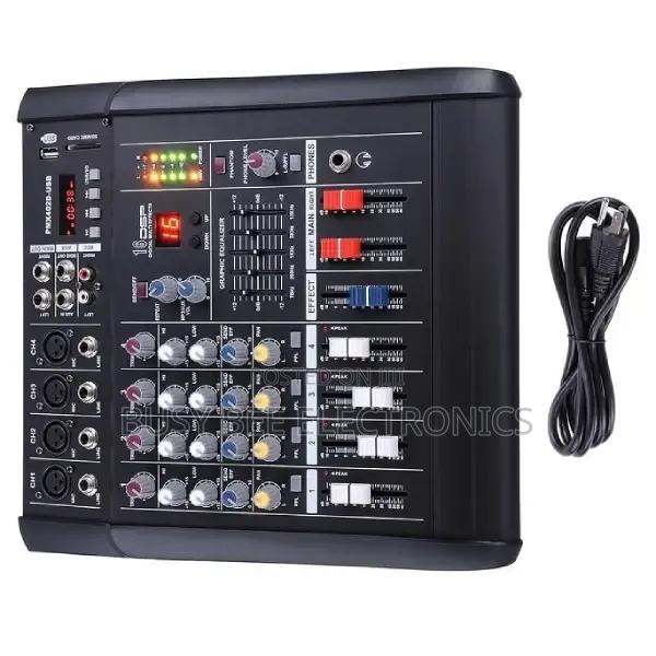 4 Channel Powered Audio Mixer - thumbnail 2