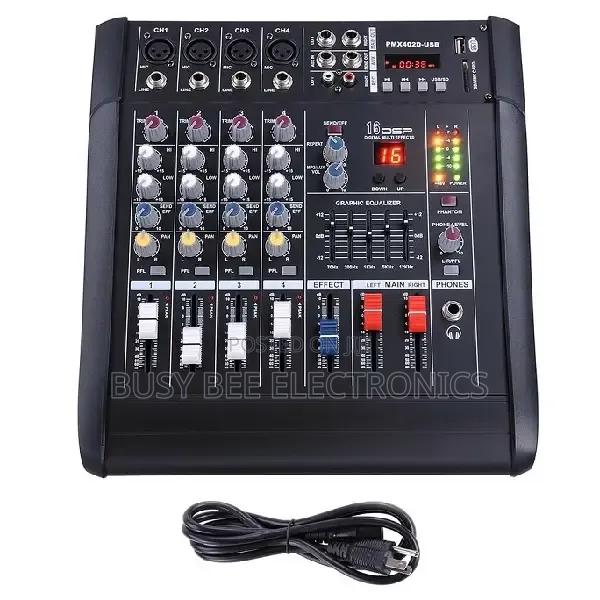 4 Channel Powered Audio Mixer - thumbnail 3