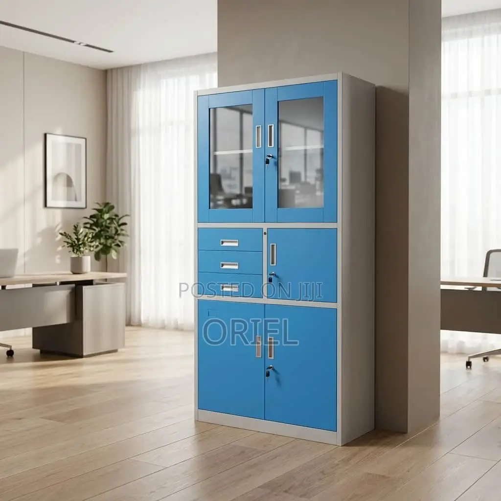 Office Cabinet : Office Metallic Cabinet With Safe