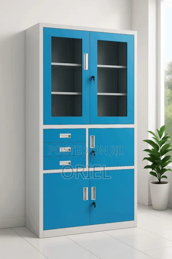 Office Cabinet : Office Metallic Cabinet With Safe