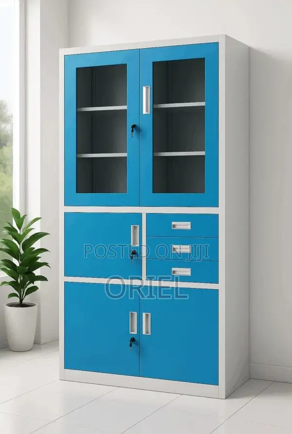 Office Cabinet : Office Metallic Cabinet With Safe