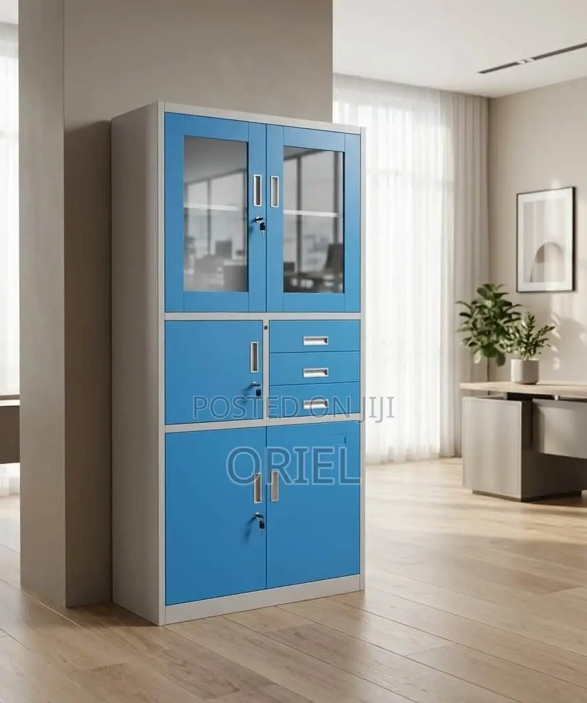 Office Cabinet : Office Metallic Cabinet With Safe