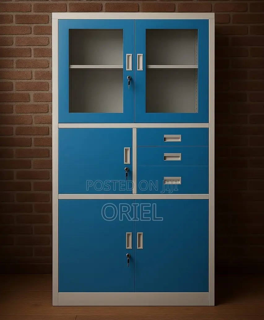 Office Cabinet : Office Metallic Cabinet With Safe