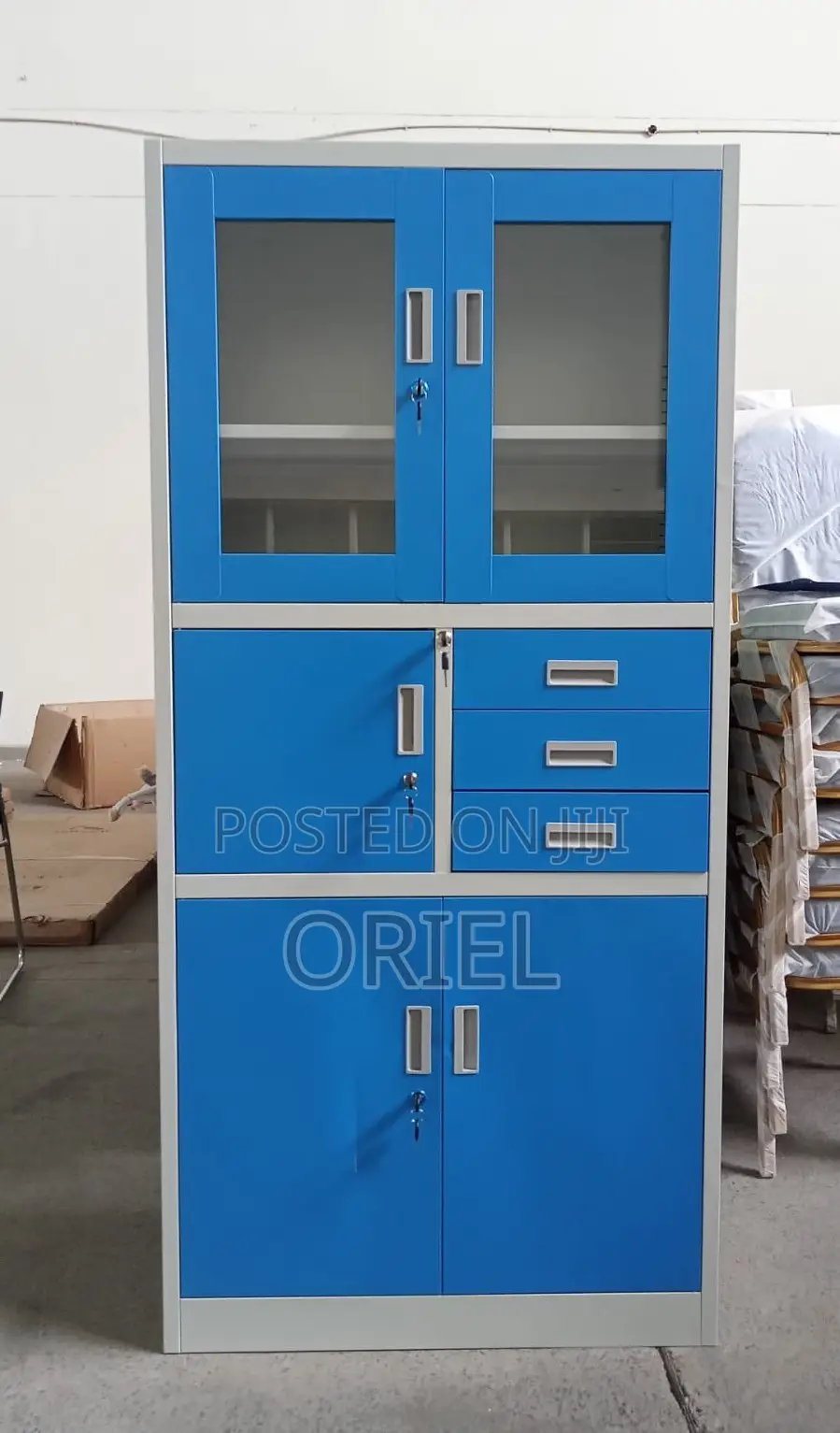 Office Cabinet : Office Metallic Cabinet With Safe