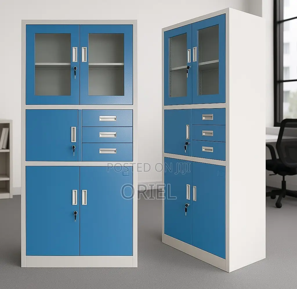 Office Cabinet : Office Metallic Cabinet With Safe