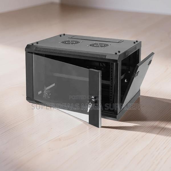Heavy-Duty Rack-Compatible 9U Wall Mount Data Cabinet