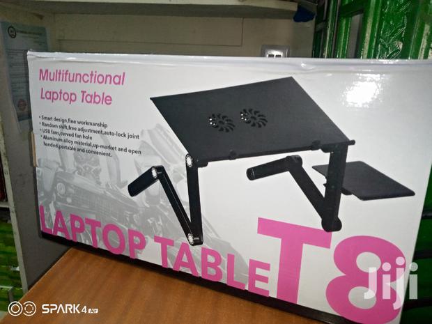 New Laptop Table Stand With Cooling Fan