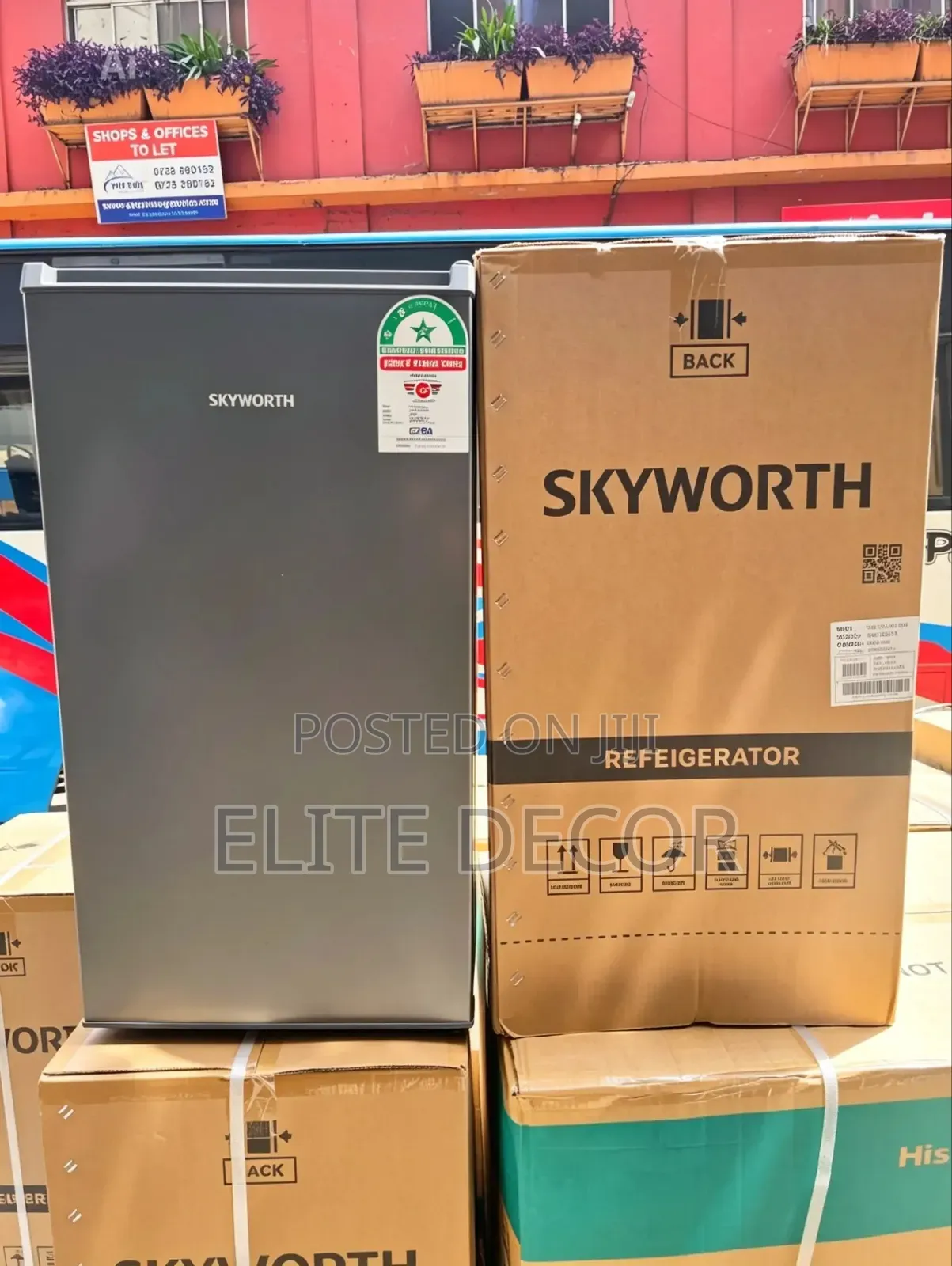 Skyworth 90 Litres Single Door Refrigerator – Compact