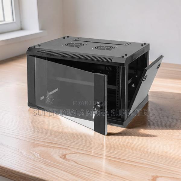 Premium Cooling-Optimized 9U Wall Mount Data Cabinet - main view