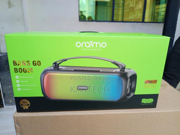 Oraimo OBS-75D Bass Go Boom Rechargeable Outdoor Bluetooth Speaker