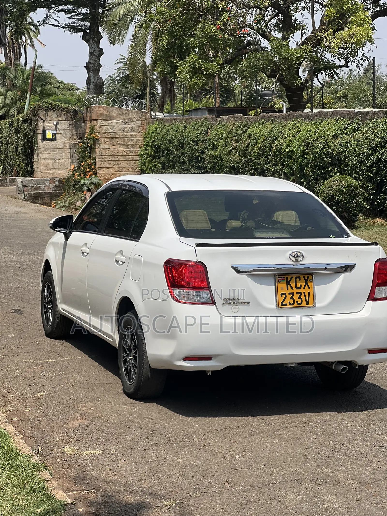 Toyota Axio 2013 White