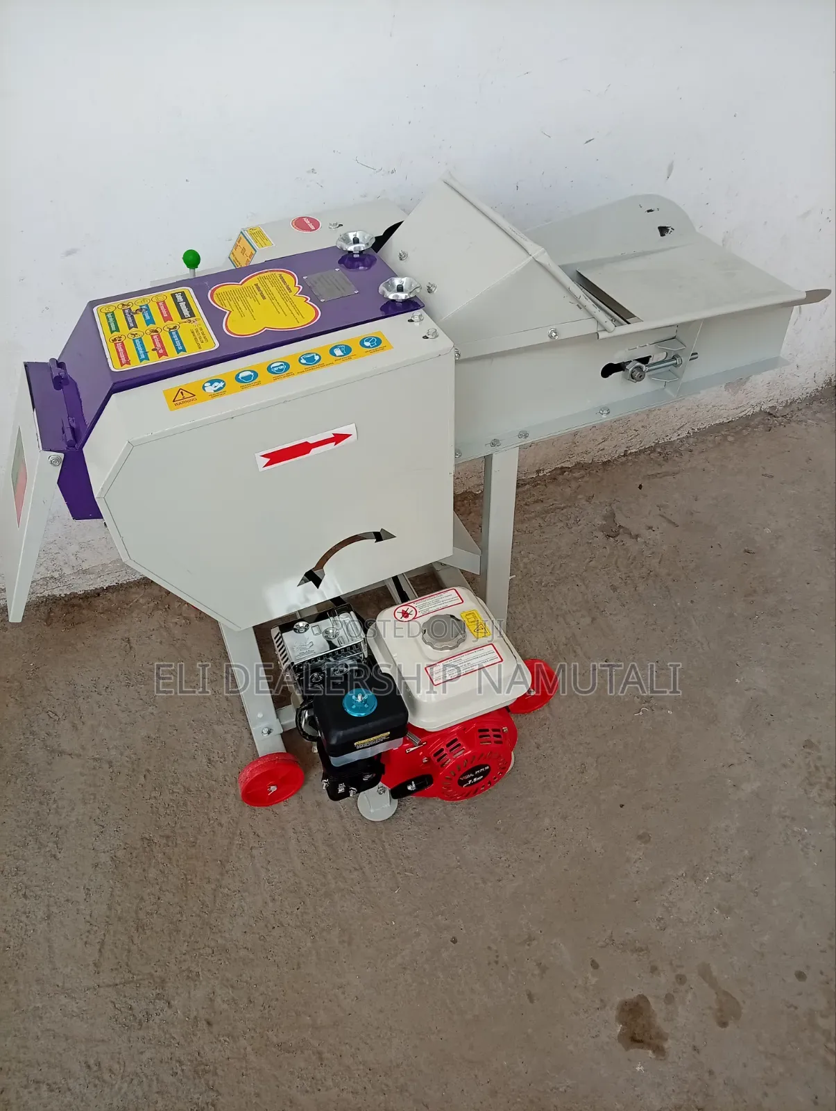 Fodder/Silage High Speed Chaff Cutter 7.5hp