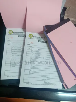 Receipt Books:Rent/Transport/Business