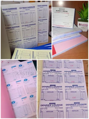 Receipt Books:Rent/Transport/Business