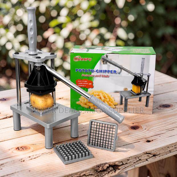 Heavy Duty Stainless Steel Potato Chipper Vegetable Cutting Tool