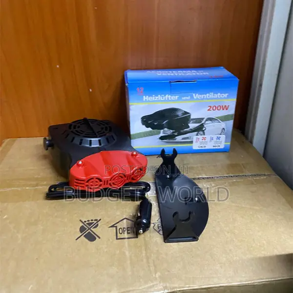 Dual Function Car Heater Cooling Fan for Fast Defrosting
