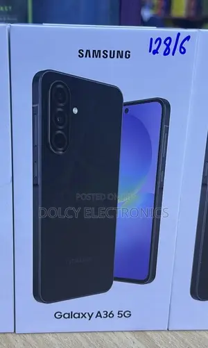 New Samsung Galaxy A36 128 GB Black