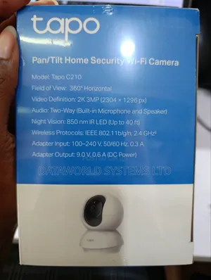 TP-Link Pan/Tilt Home Security WiFi Camera Tapo C210