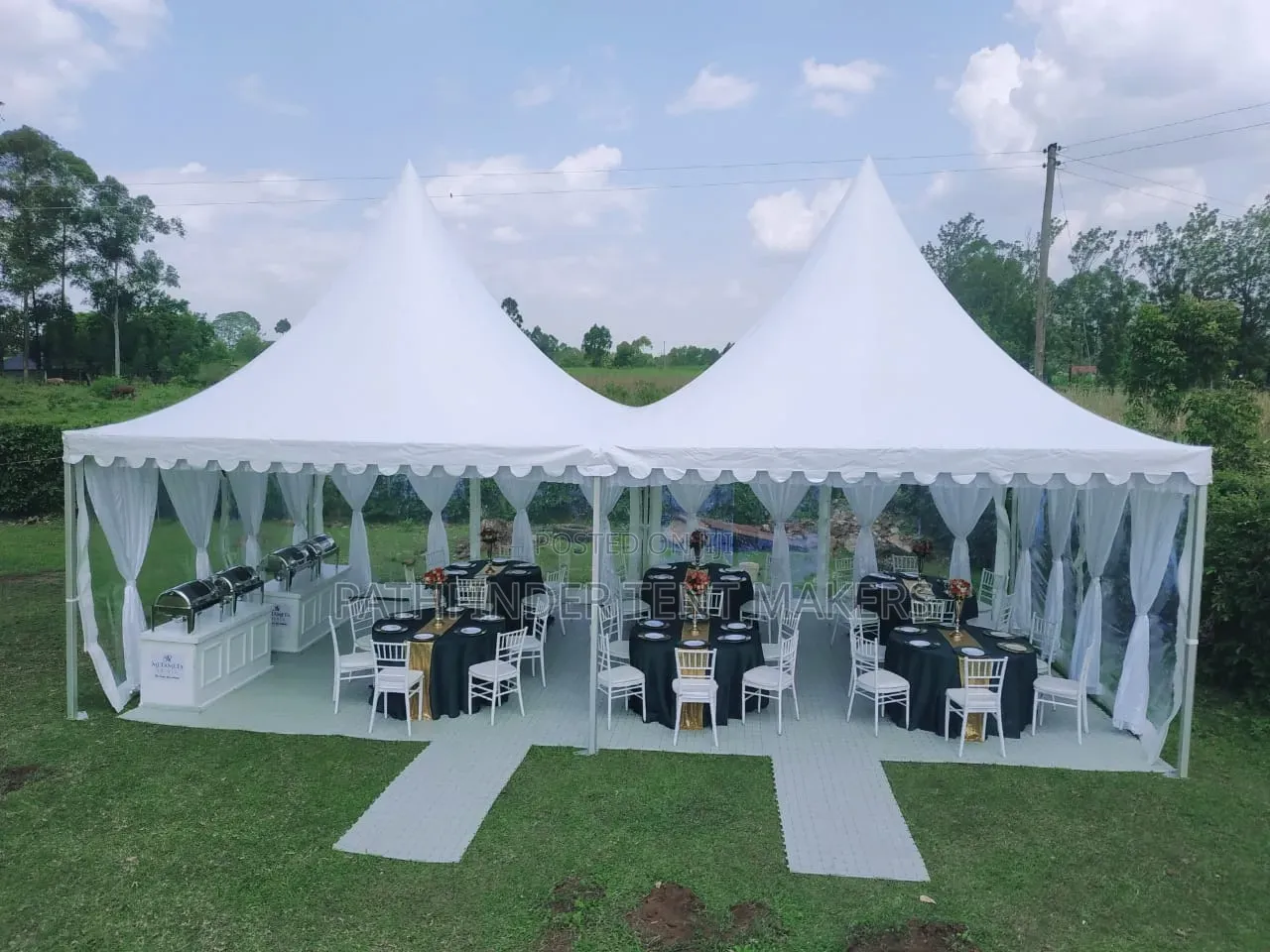 100 Seater B-Line Tent