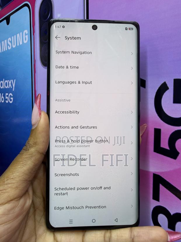 Infinix Note 40 Pro Plus 5G 256 GB Blue - thumbnail 2