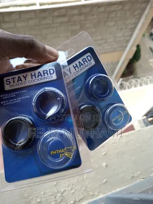 Stay Hard Beaded Cockrings