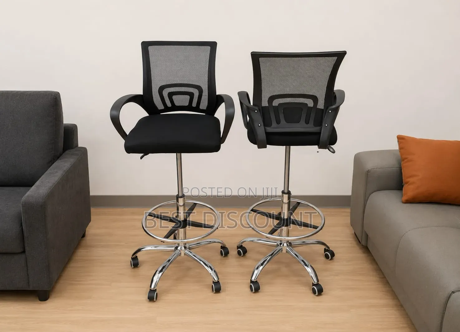 Mesh Drafting Office Chair / Counter Chair