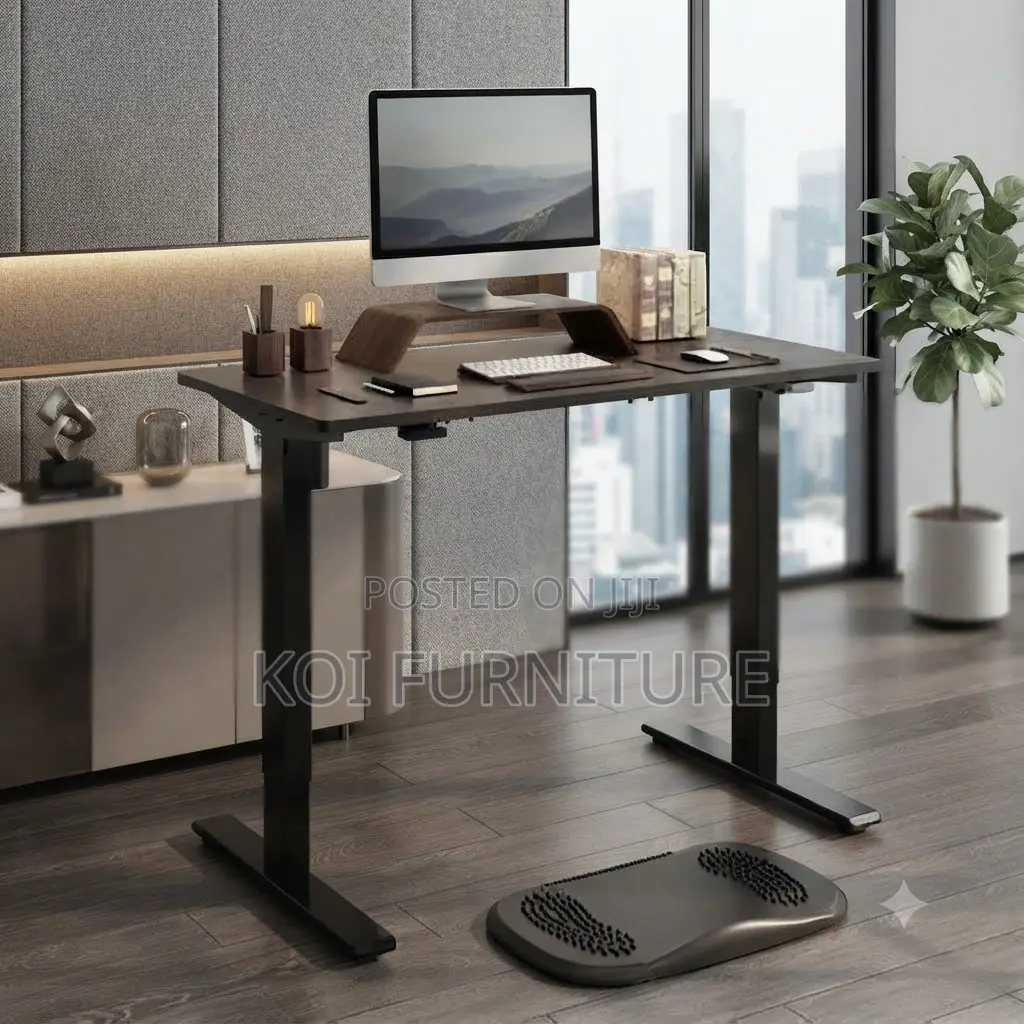 Office Desk; 1.2 Meter Home Office Adjustable Gaming and Computer Desk