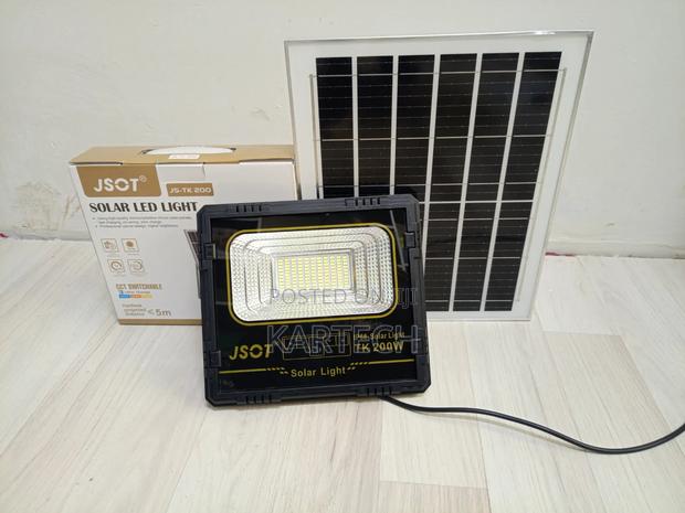 JSOT TK 200W Solar LED Flood Light With Solar Panel