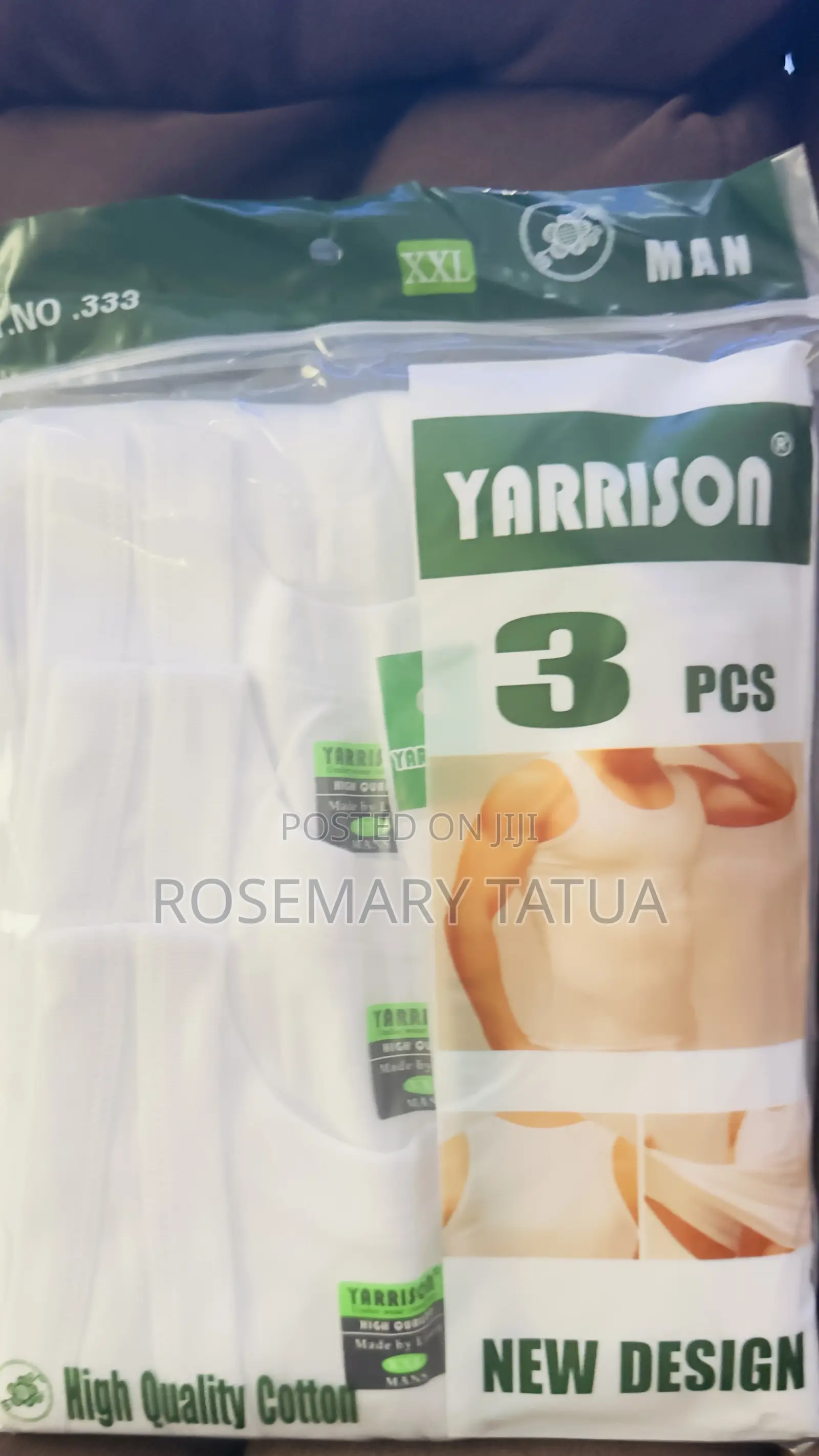 YARRISON Men's Cotton Vests – 3 Pack | Premium Soft Comfortable