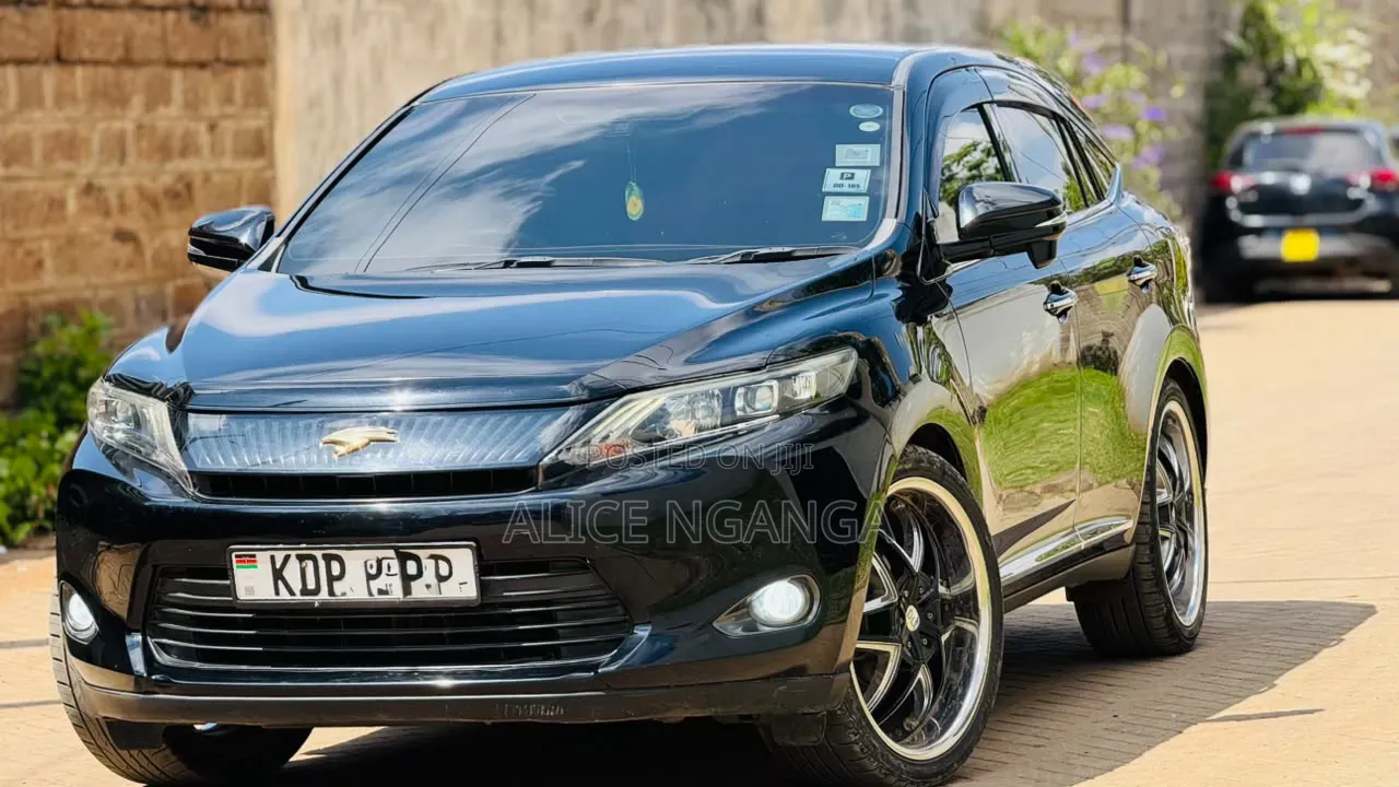 Toyota Harrier 2016 Black