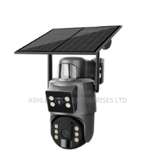 UBOX 4MP Solar PTZ Camera – Weatherproof Outdoor CCTV