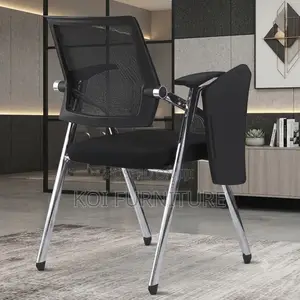 Office Chairs; Foldable Home Office School Chair With Book Pad