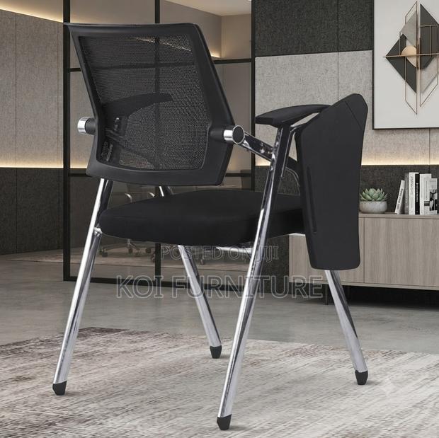 Office Chairs; Foldable Home Office School Chair With Book Pad - thumbnail 4